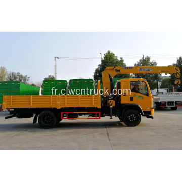 2019 Nouveau camion-grue 8 tonnes monté sur camion Dongfeng D912